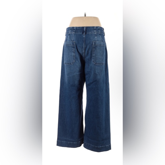 Anthropologie Maeve The Colette Jeans, cropped wide leg, size 31 - Picture 2 of 6